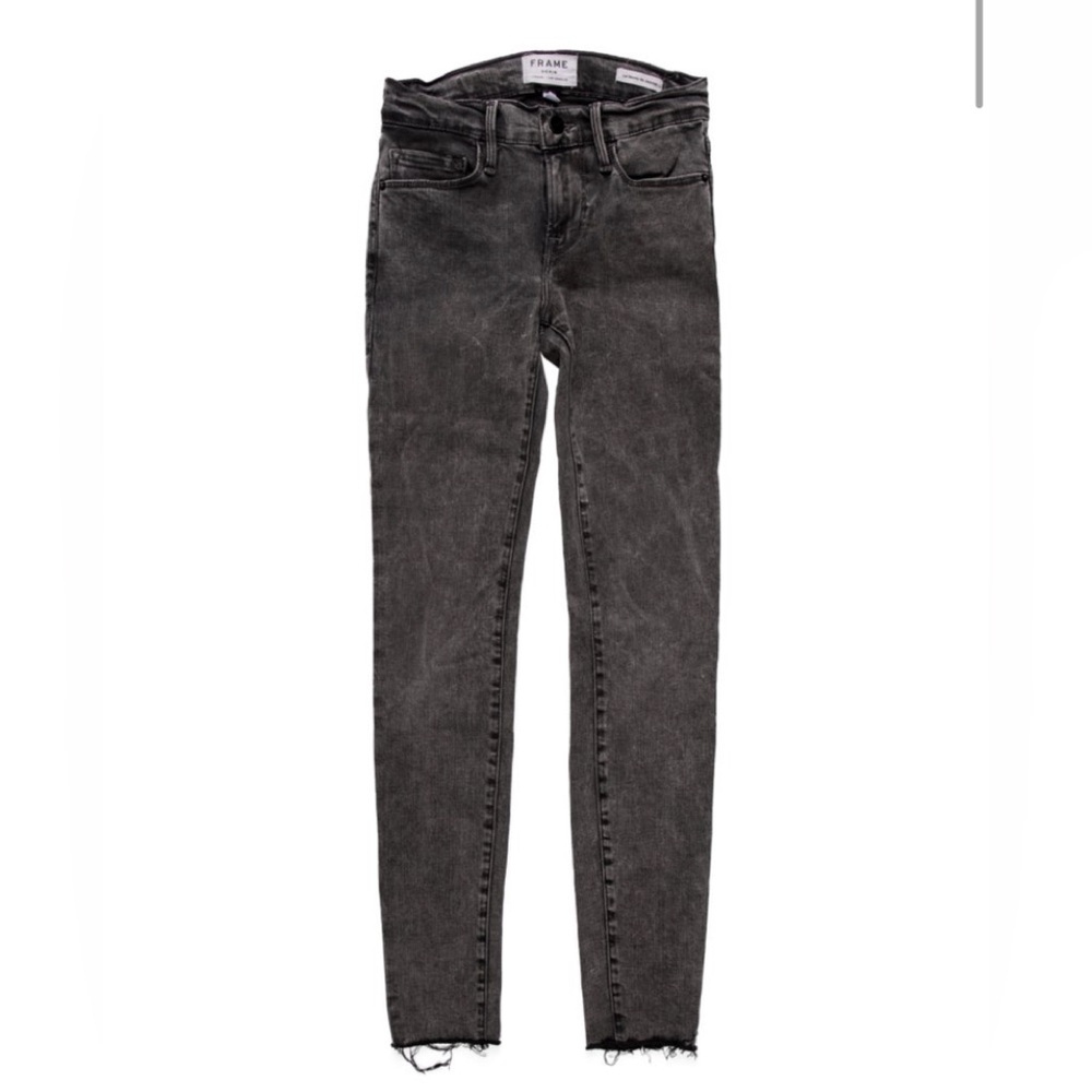 FRAME skinny distressed jeans sz 24